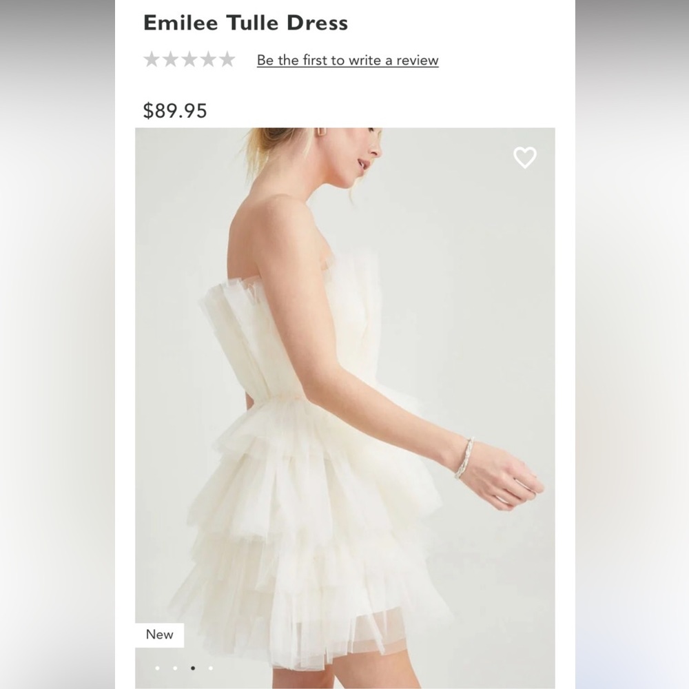 Altar’d State Emilee Tulle Dress
